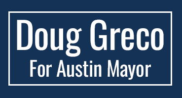Doug Greco for Austin Mayor logo